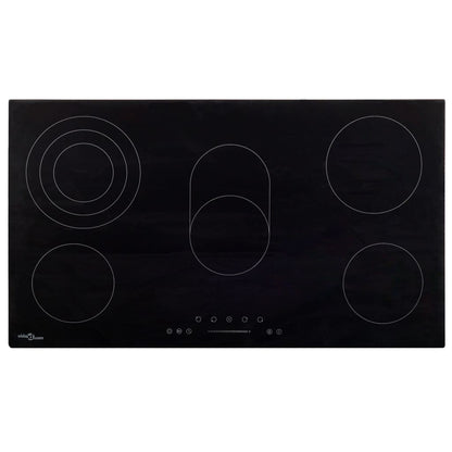 Ceramic Hob with 5 Burners Touch Control 77 cm 8500 W