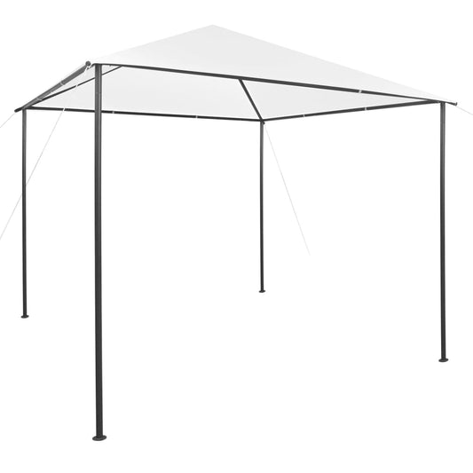 Gazebo 3x3x2.9 m White 180 g/m²