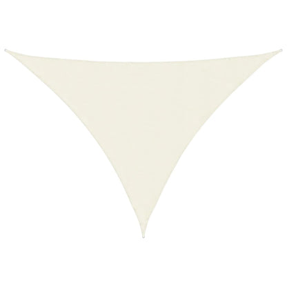 Sunshade Sail Oxford Fabric Triangular 3x4x4 m Cream