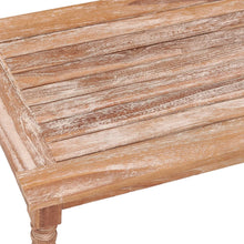 Load image into Gallery viewer, Batavia Coffee Table 90x50x45 cm White Wash Solid Teak Wood
