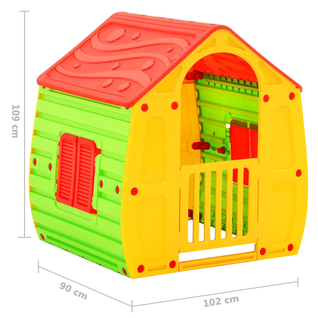 Kids Playhouse 102x90x109 cm