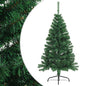 Artificial Half Christmas Tree with Stand Green 120 cm PVC