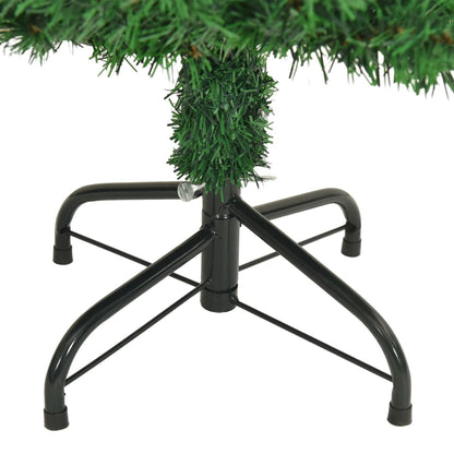 Artificial Christmas Tree with Thick Branches Green 120 cm PVC