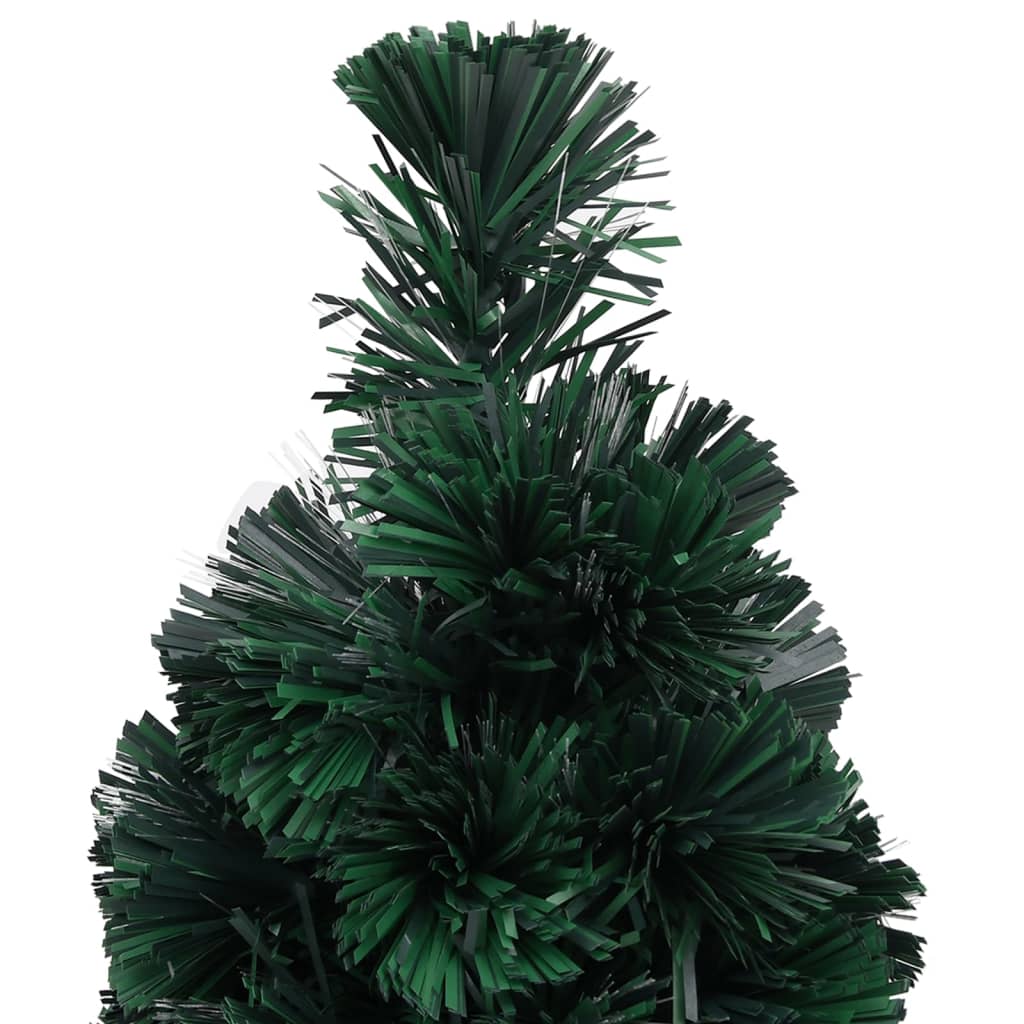 Artificial Slim Christmas Tree with Stand 64 cm Fibre Optic