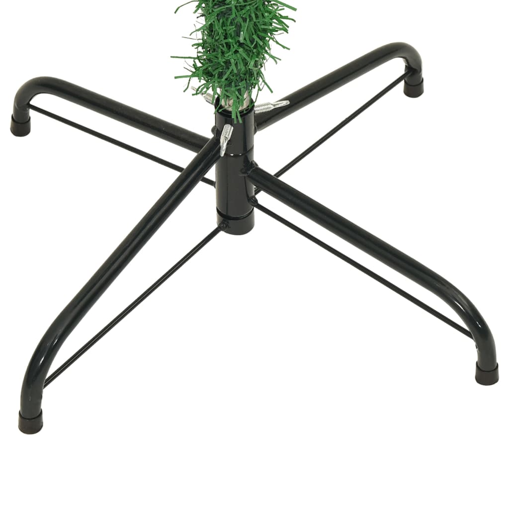 Upside-down Artificial Christmas Tree with Stand Green 180 cm