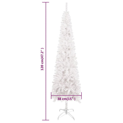 Slim Christmas Tree White 120 cm