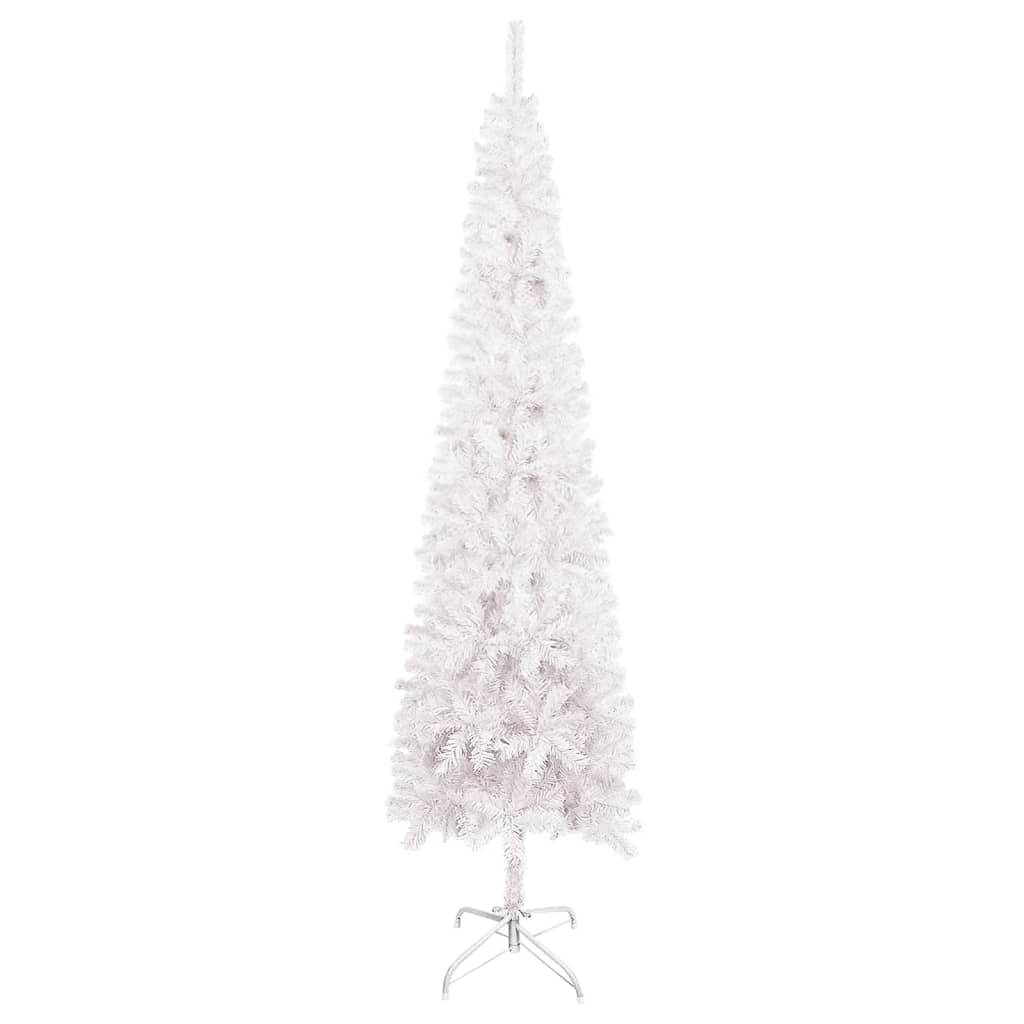 Slim Christmas Tree White 240 cm