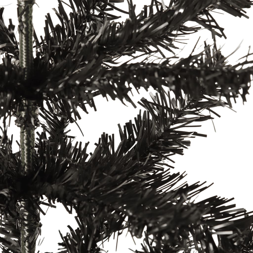 Slim Christmas Tree Black 120 cm