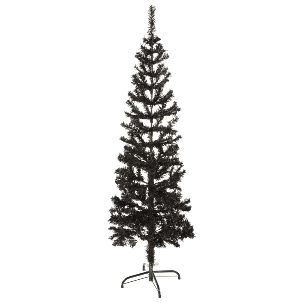 Slim Christmas Tree Black 150 cm