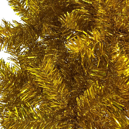 Slim Christmas Tree Gold 150 cm