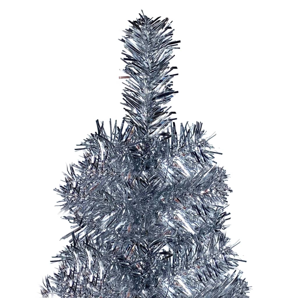 Slim Christmas Tree Silver 120 cm