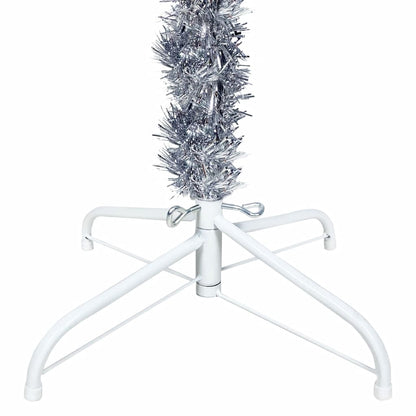 Slim Christmas Tree Silver 120 cm