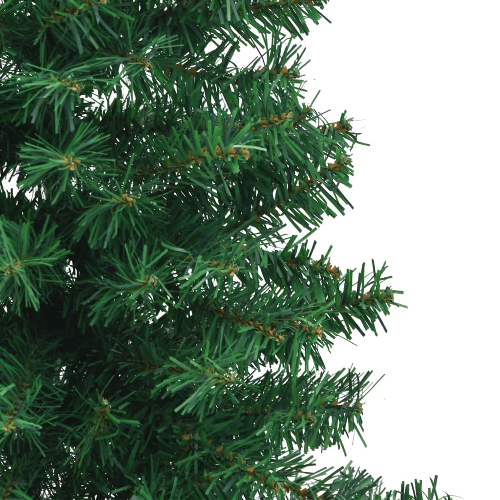 Corner Artificial Christmas Tree Green 120 cm PVC