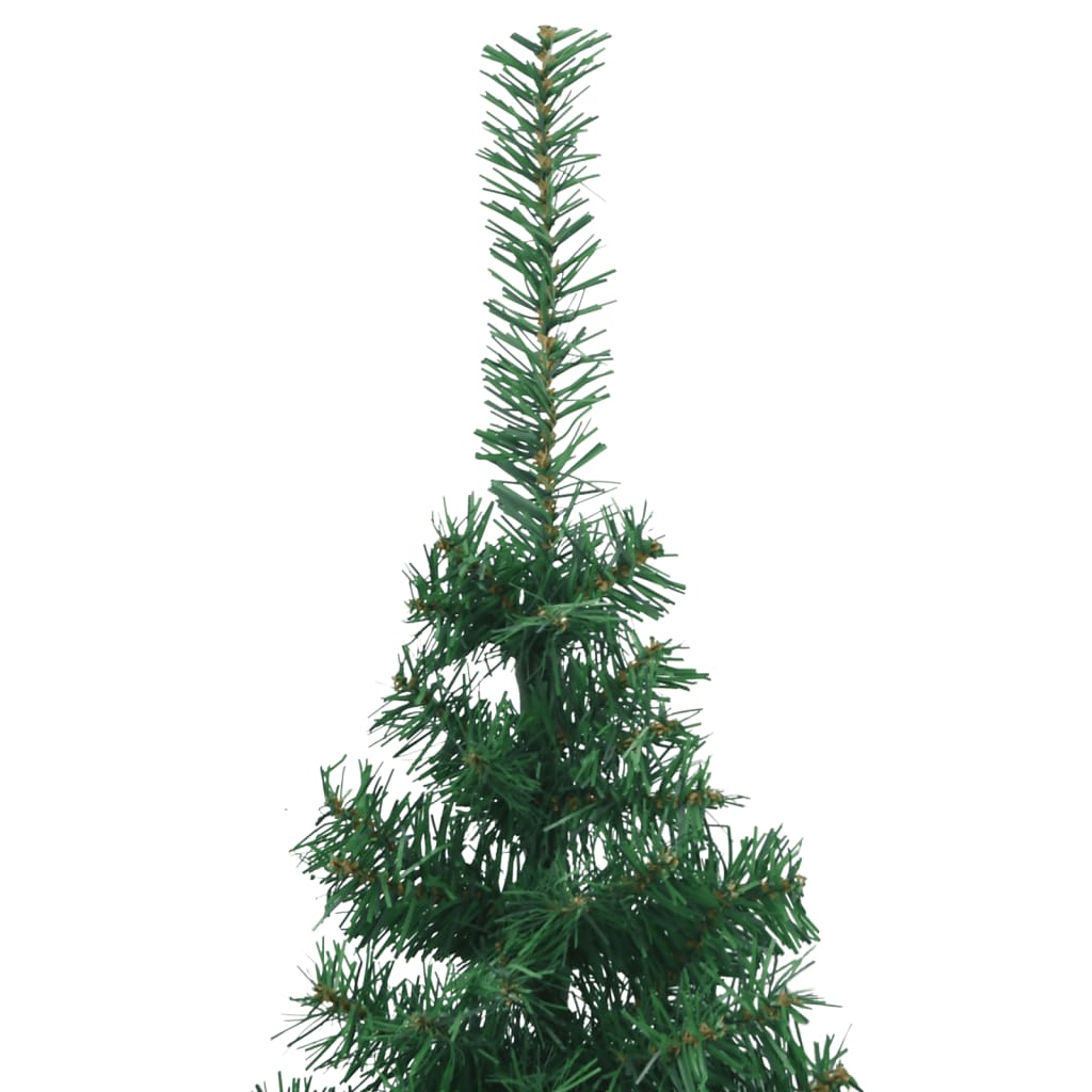 Corner Artificial Christmas Tree Green 180 cm PVC