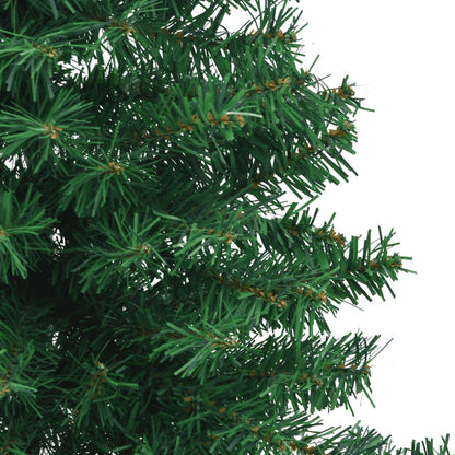 Corner Artificial Christmas Tree Green 180 cm PVC