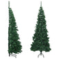 Corner Artificial Christmas Tree Green 210 cm PVC