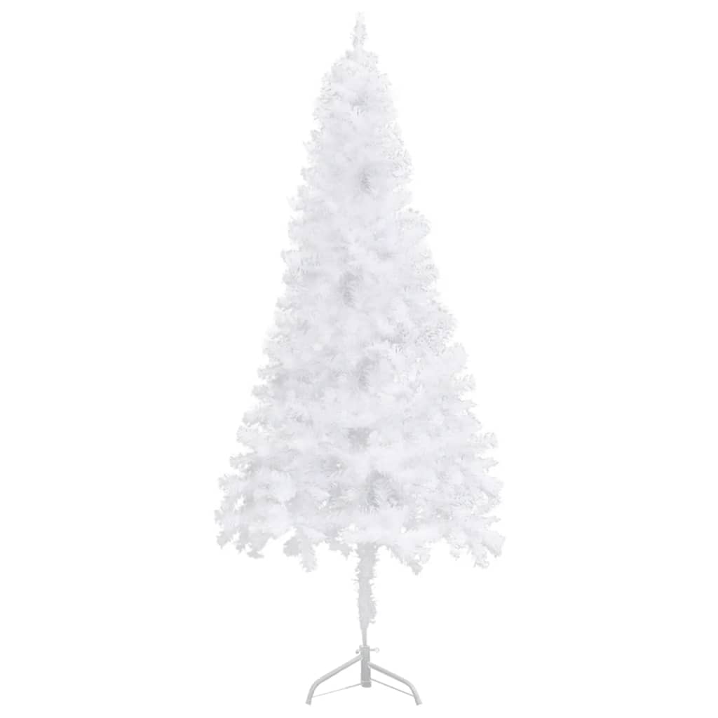 Corner Artificial Christmas Tree White 150 cm PVC