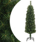 Slim Artificial Christmas Tree with Stand Green 120 cm PVC