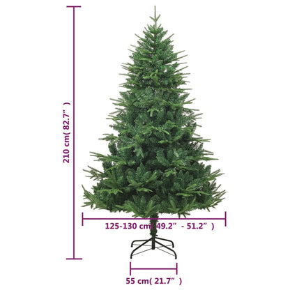 Artificial Christmas Tree Green 210 cm PVC&PE