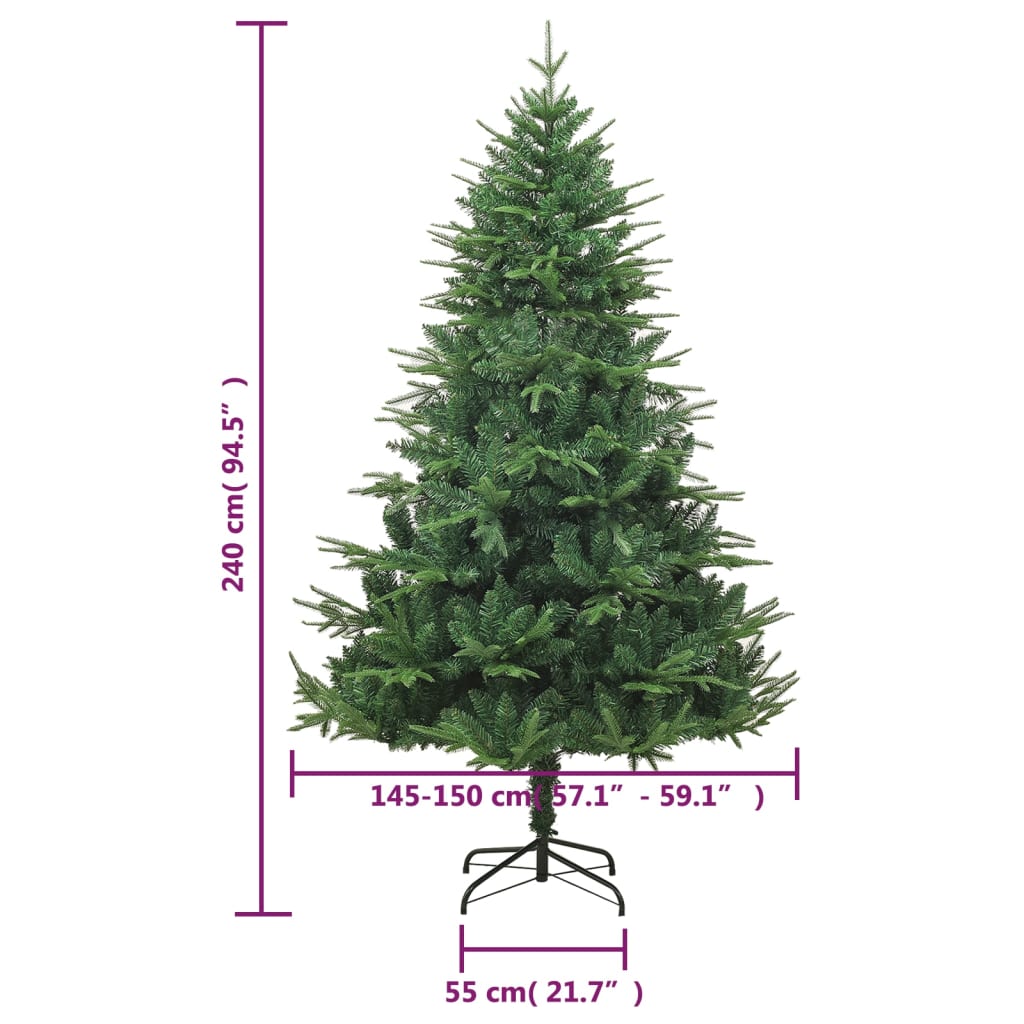 Artificial Christmas Tree Green 240 cm PVC&PE