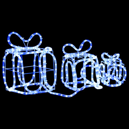 Christmas Decoration Gift Boxes with 180 LEDs Indoor Outdoor