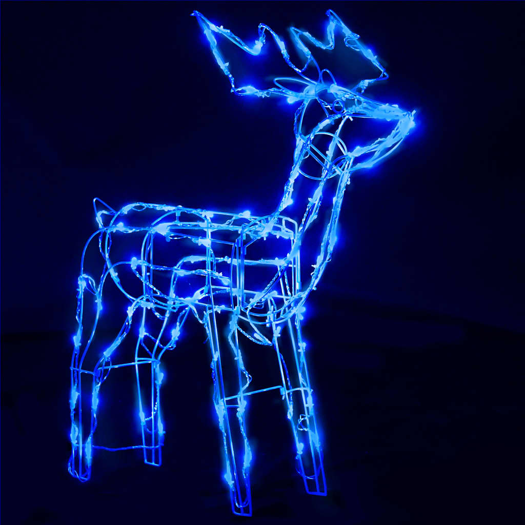 3 Piece Christmas Light Display Reindeers 229 LEDs