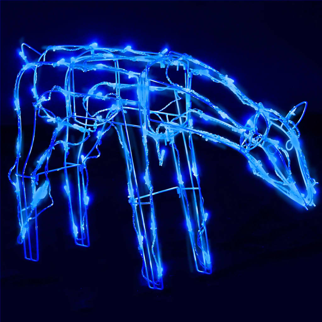 3 Piece Christmas Light Display Reindeers 229 LEDs