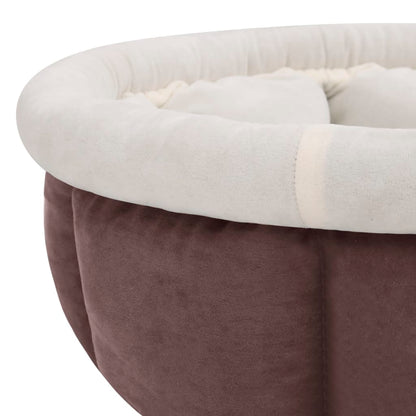 Dog Bed 70x70x26 cm Brown