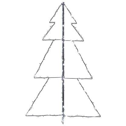 Christmas Cone Tree 160 LEDs Indoor and Outdoor 78x120 cm