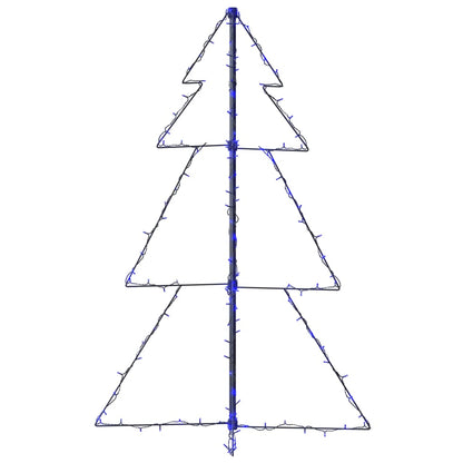 Christmas Cone Tree 160 LEDs Indoor and Outdoor 78x120 cm