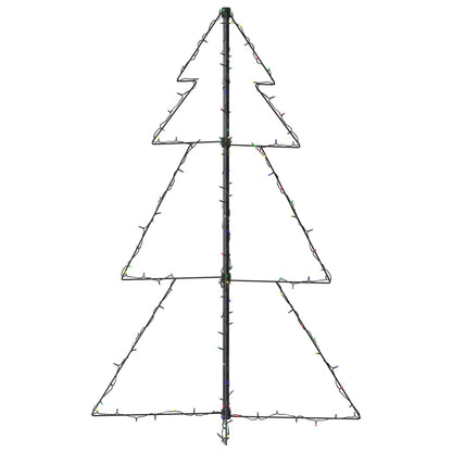 Christmas Cone Tree 160 LEDs Indoor and Outdoor 78x120 cm