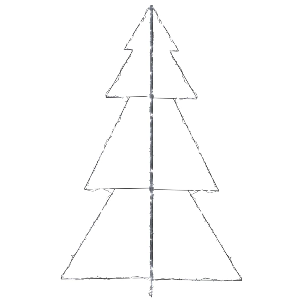 Christmas Cone Tree 240 LEDs Indoor and Outdoor 118x180 cm