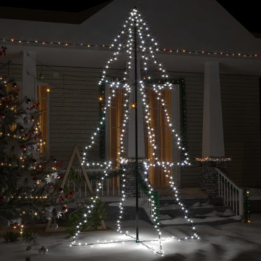 Christmas Cone Tree 300 LEDs Indoor and Outdoor 120x220 cm