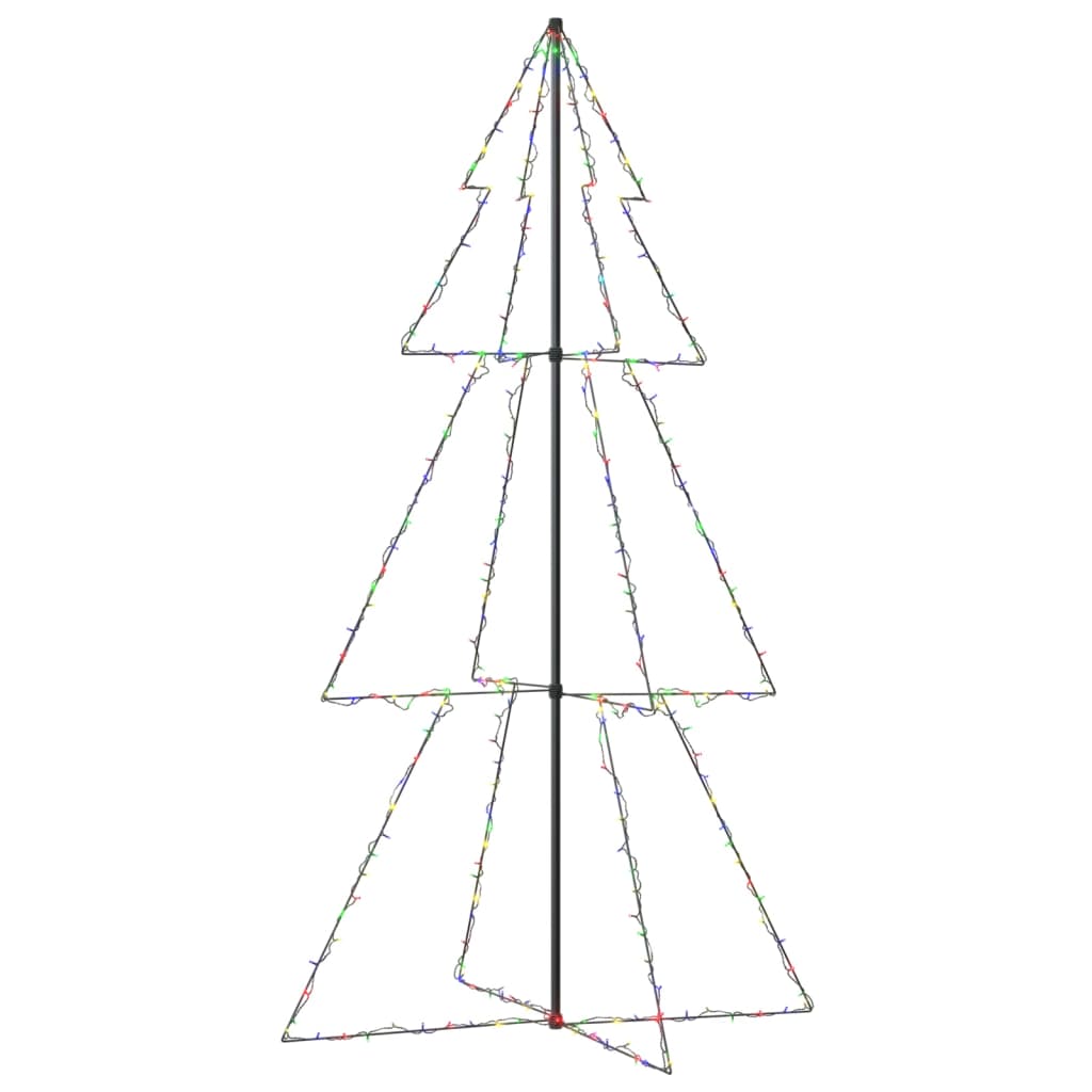 Christmas Cone Tree 300 LEDs Indoor and Outdoor 120x220 cm