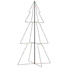 Load image into Gallery viewer, Christmas Cone Tree 300 LEDs Indoor and Outdoor 120x220 cm
