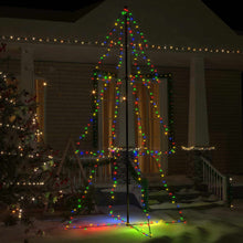 Load image into Gallery viewer, Christmas Cone Tree 300 LEDs Indoor and Outdoor 120x220 cm
