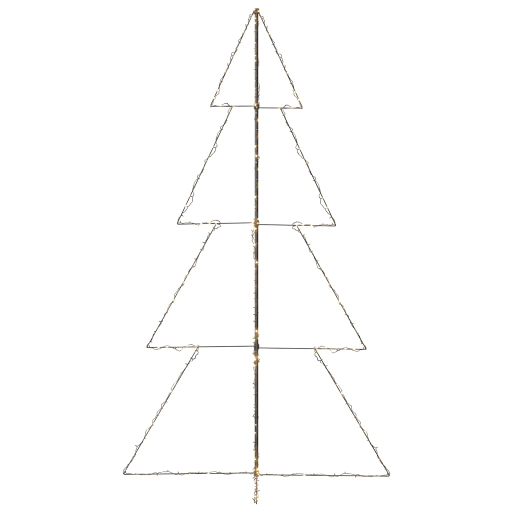 Christmas Cone Tree 360 LEDs Indoor and Outdoor 143x250 cm