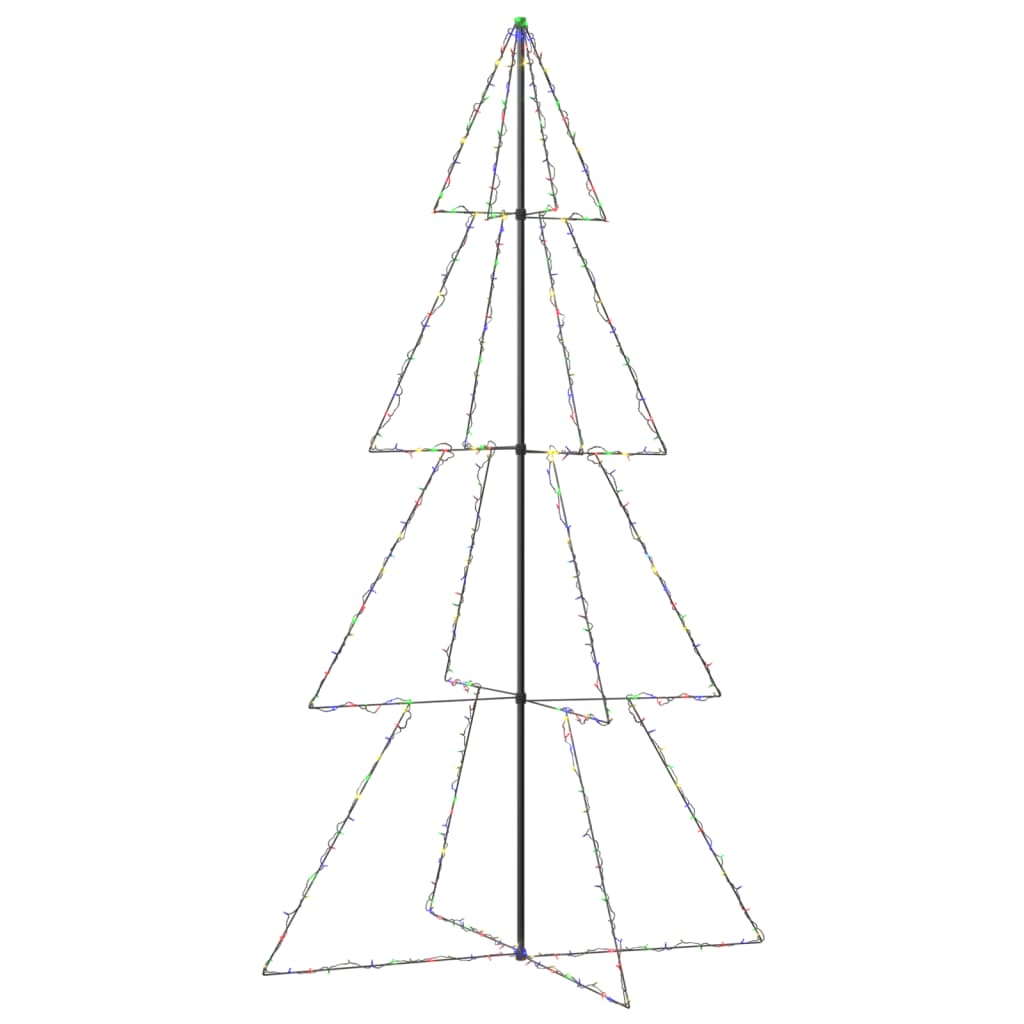 Christmas Cone Tree 360 LEDs Indoor and Outdoor 143x250 cm