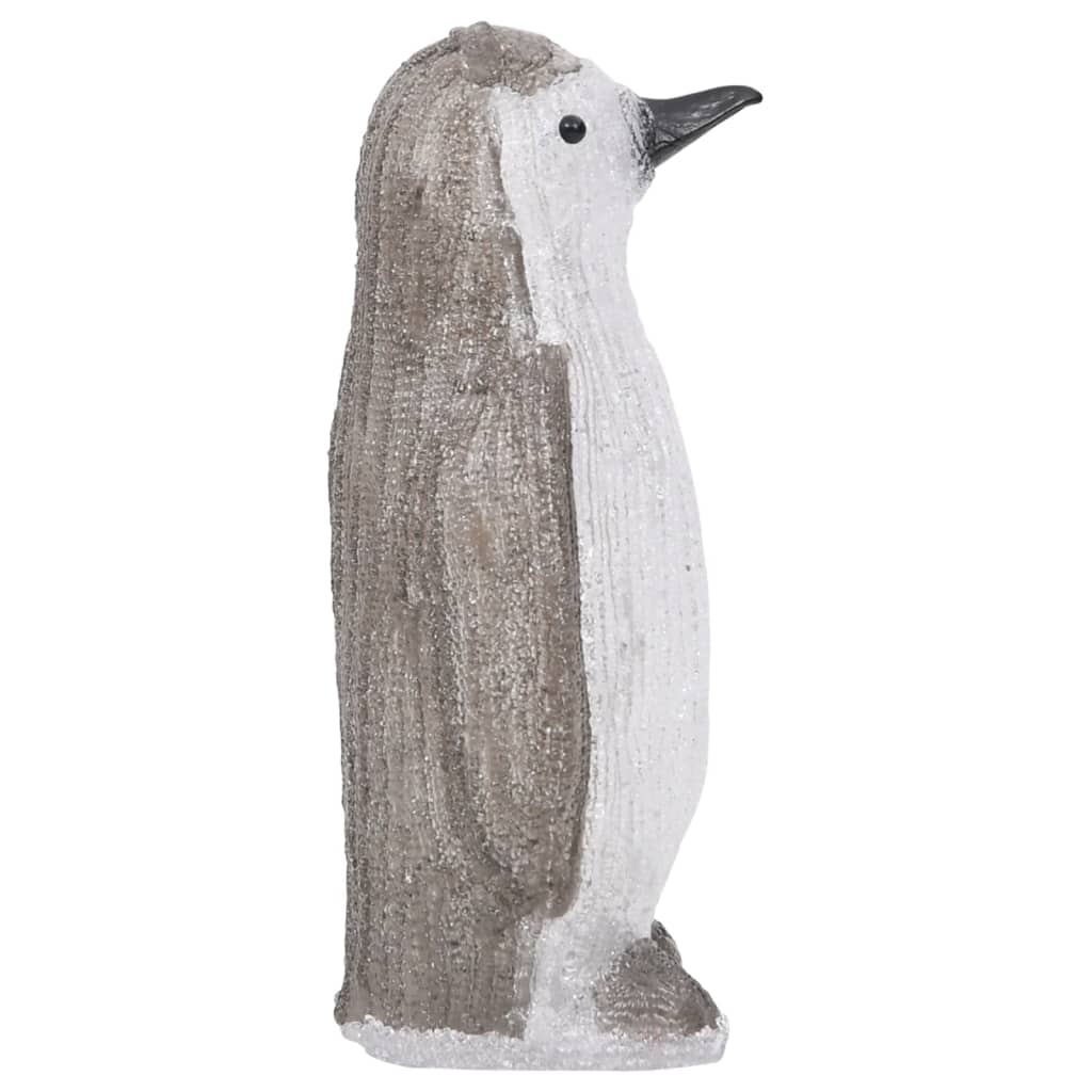 LED Christmas Acrylic Penguin Figure Indoor and Outdoor 30cm