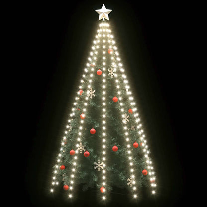 Christmas Tree Net Lights with 250 LEDs Cold White 250 cm