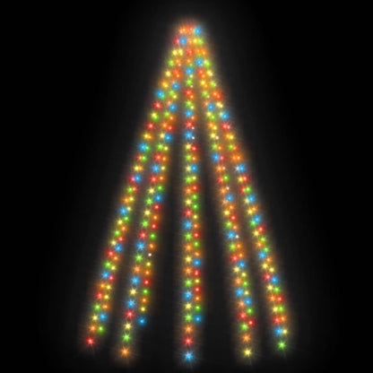 Christmas Tree Net Lights with 250 LEDs Colourful 250 cm