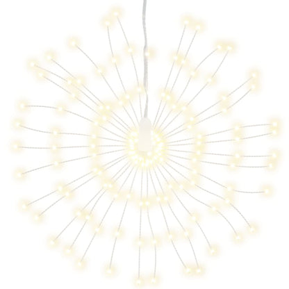 Outdoor Christmas Firecrack Lights 10pcs Warm White 20cm 1400LEDs