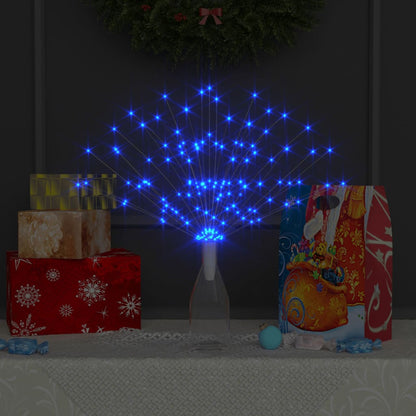 Outdoor Christmas Firecrack Light Blue 20cm 140 LEDs