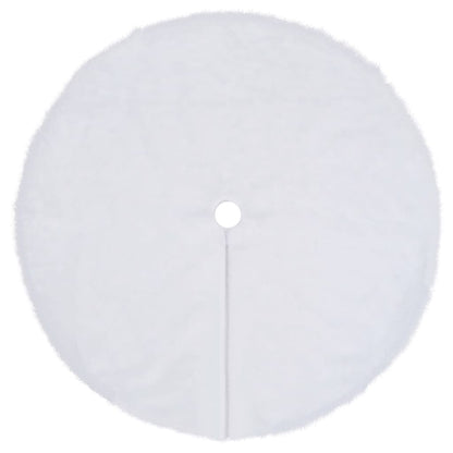 Christmas Tree Skirt White 122 cm Faux