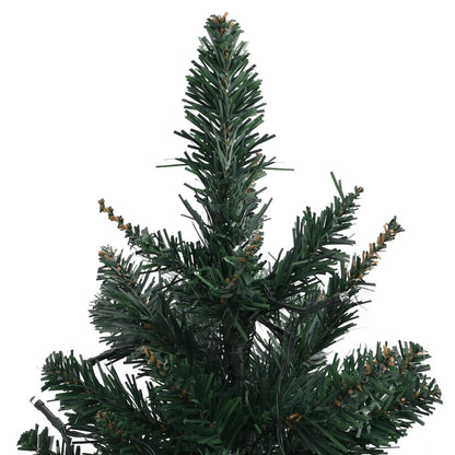 Artificial Pre-lit Christmas Tree with Stands Green 60 cm PVC