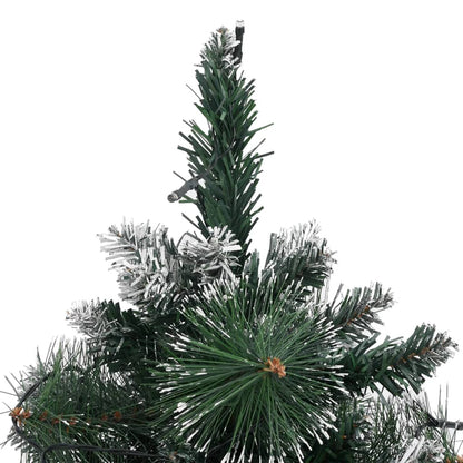 Artificial Pre-lit Christmas Tree with Stands Green 60 cm PVC