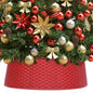 Christmas Tree Skirt Red Ø54x19.5 cm