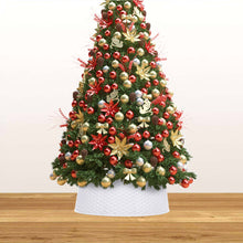 Load image into Gallery viewer, Christmas Tree Skirt White Ø54x19.5 cm
