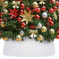 Christmas Tree Skirt White Ø54x19.5 cm