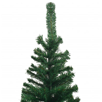 Artificial Pre-lit Christmas Tree with Ball Set L 240 cm Green